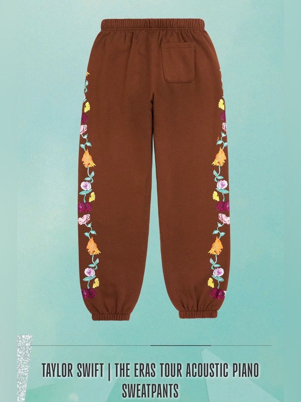 Taylor Swift Eras Tour Acoustic Piano Sweatpants - Picture 2 of 6